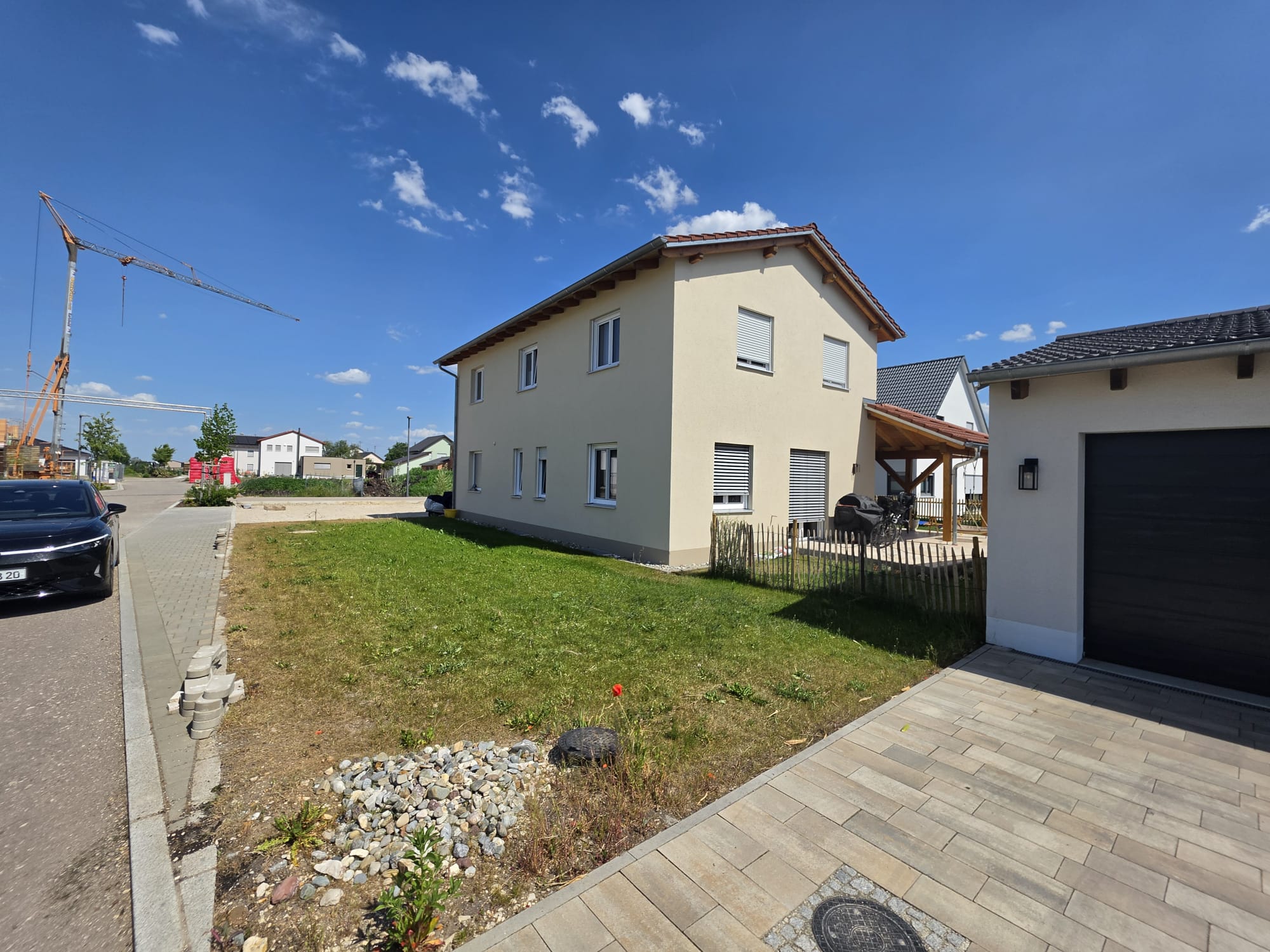 Neubau Einfamilienhaus in Königsmoos – Eingabeplanung und Statik