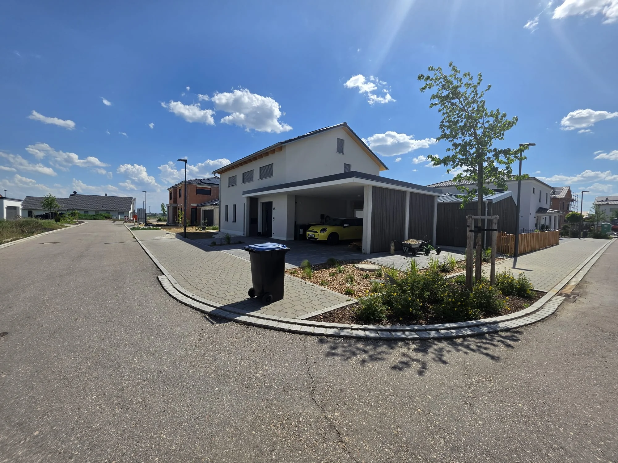 Neubau Einfamilienhaus in Königsmoos – Eingabeplanung, Statik und KfW 55