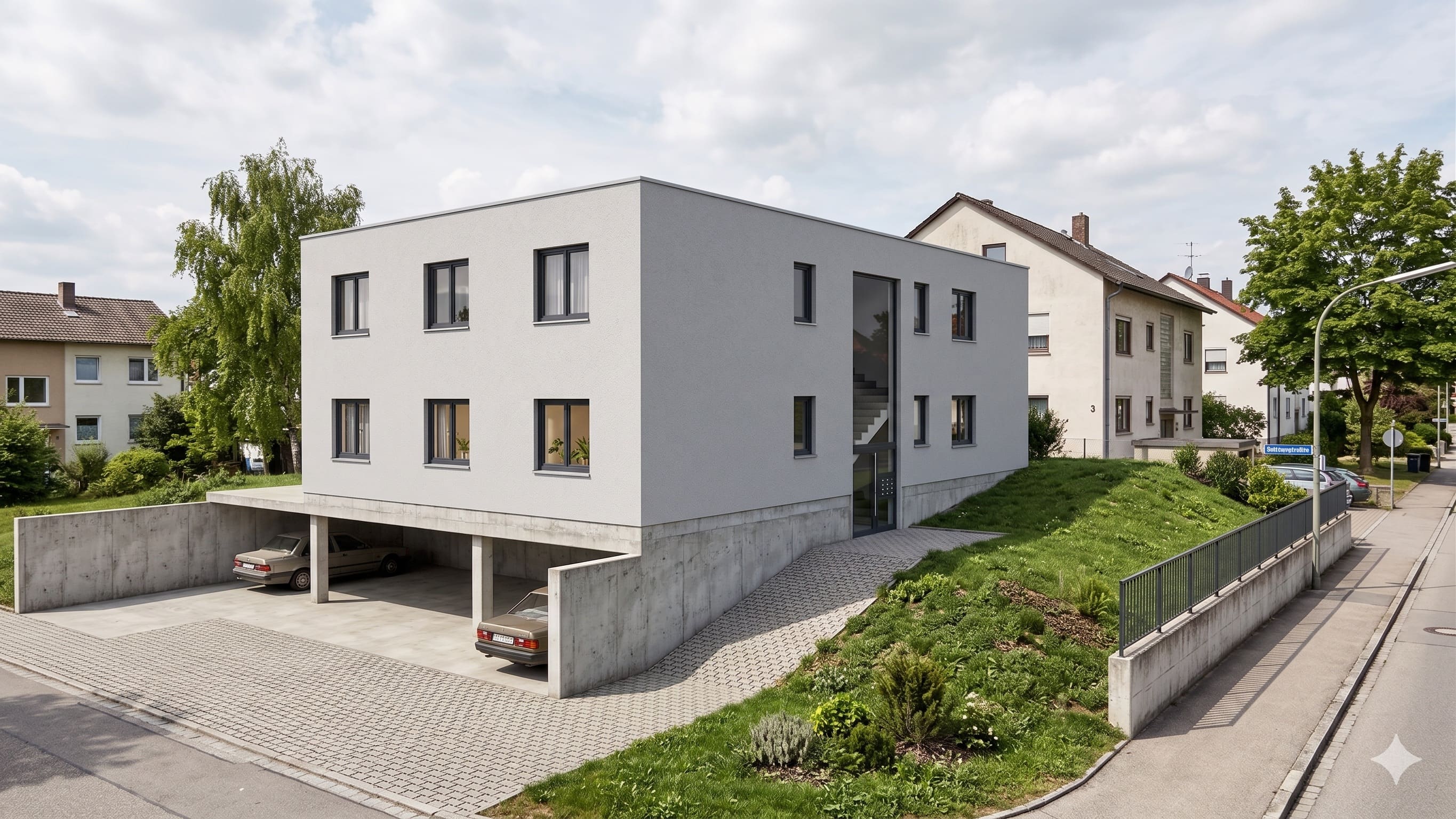 Statik und Brandschutz für Mehrfamilienhaus in Kösching